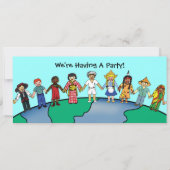 Kinderen van de wereld kaart (Voorkant)