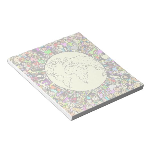 Kinderen van de wereld notitieblok (Schuin)