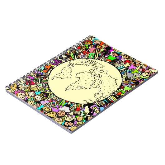 Kinderen van de wereld notitieboek (Linkerzijde)