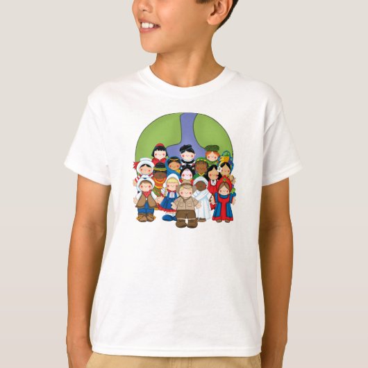 Kinderen van de wereld t-shirt (Voorkant)