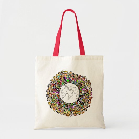 Kinderen van de wereld tote bag (Voorkant)