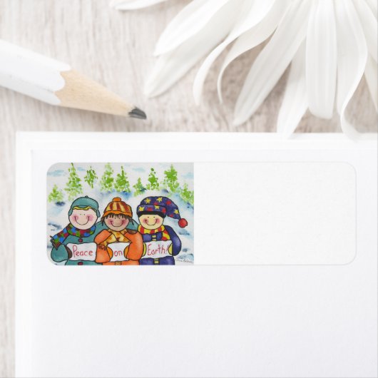 Kinderen van de Wereldvrede Etiket (Insitu)