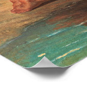 Kinderen van de zee, Jozef Israels Poster (Hoek)