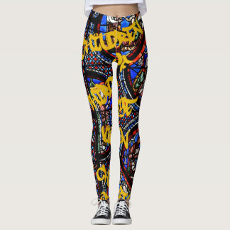 Kinderen van Derde Oogzicht - Roodglas met logo Leggings