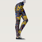 Kinderen van Derde Oogzicht - Roodglas met logo Leggings (Rechts)