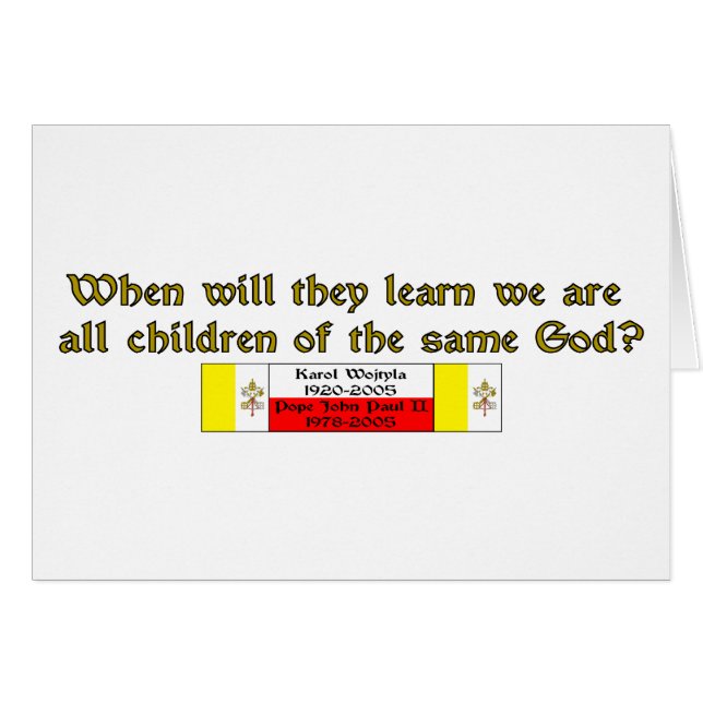 Kinderen van dezelfde God 1 (Voorkant Horizontaal)