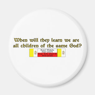 Kinderen van dezelfde God 1 Magneet