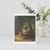 Kinderen van een Brook, c.1822 (olie op het paneel Briefkaart (Staand voorkant)