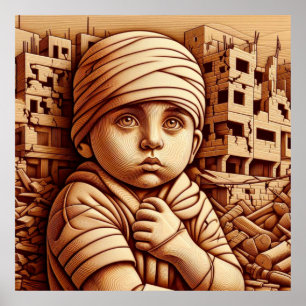 KINDEREN VAN GAZA POSTER