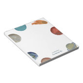 Kinderen van geverfde planten notitieblok (Schuin)