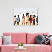 Kinderen van Ghana 020 door Shelia Turner Canvas Afdruk (Insitu (Woonkamer))