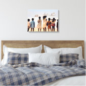 Kinderen van Ghana 020 door Shelia Turner Canvas Afdruk (Insitu (Slaapkamer))