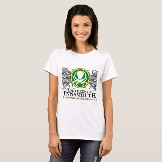 Kinderen van Insmouth Guild Logo T-shirt (Voorkant volledig)