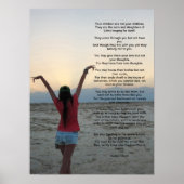 Kinderen van Kahlil Gibran 18x24 Poster (Voorkant)