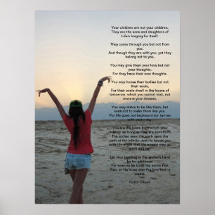 Kinderen van Kahlil Gibran 18x24 Poster