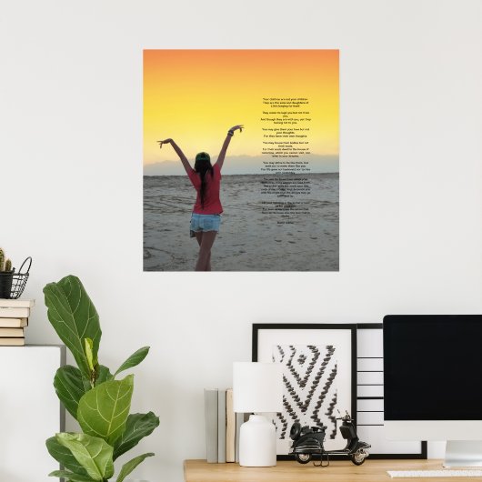 Kinderen van Kahlil Gibran Poster (Thuiskantoor)