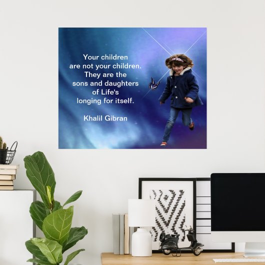 Kinderen van Kahlil Gibran Poster (Thuiskantoor)