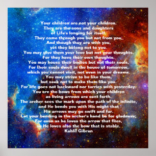 Kinderen van Kahlil Gibran Poster