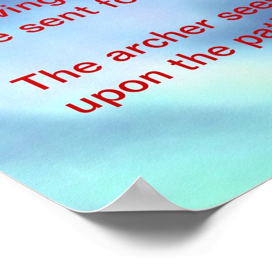 Kinderen van Kahlil Gibran Poster (Hoek)