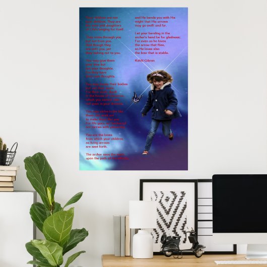 Kinderen van Kahlil Gibran Poster (Thuiskantoor)
