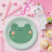 Kinderen van kikkergdag papieren bordje (Feest)