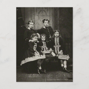 Kinderen van koning Edward VII #007UK Briefkaart