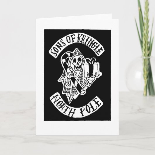 Kinderen van Kringle Christmas Kaart (Voorkant)