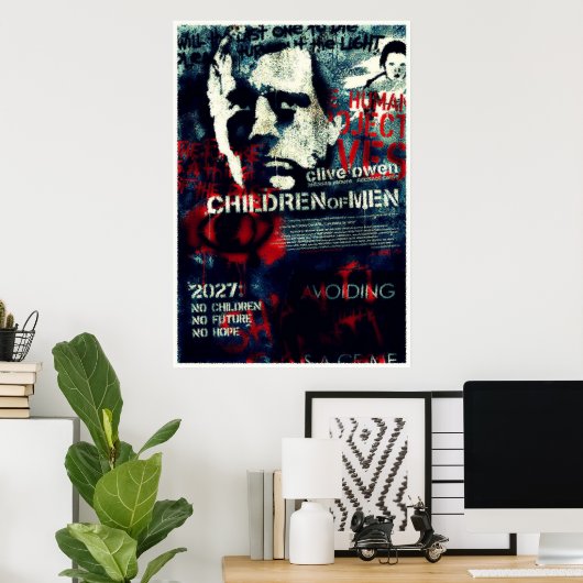 Kinderen van Mannen Poster (Thuiskantoor)