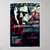 Kinderen van Mannen Poster (Voorkant)