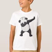 Kinderen van Panda dab t-shirt (Voorkant)