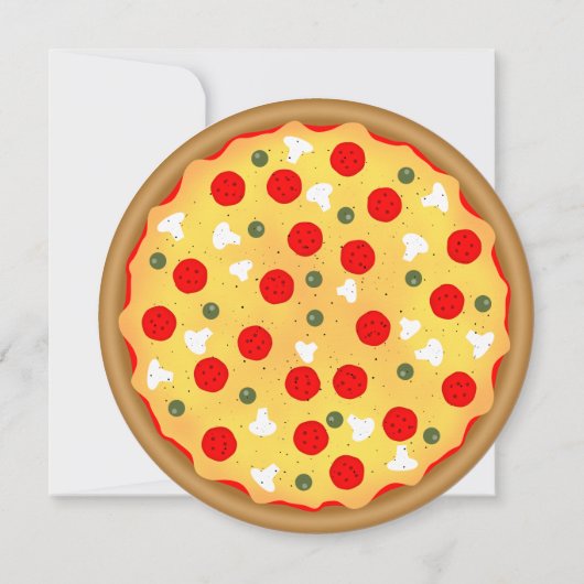 Kinderen van Pizza Kaart (Achterkant)