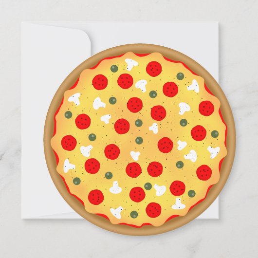 Kinderen van Pizza Kaart (Achterkant)