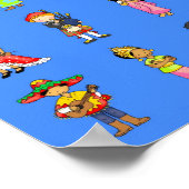 Kinderen van rond de wereld. poster (Hoek)