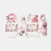 Kinderen van waterverf van feiharde tuinen bedankdoosjes (Uitgevouwen)