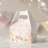 Kinderen van waterverf van feiharde tuinen bedankdoosjes