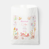 Kinderen van waterverf van feiharde tuinen bedankzakje (Voorkant)