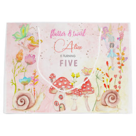 Kinderen van waterverf van feiharde tuinen groot cadeauzakje