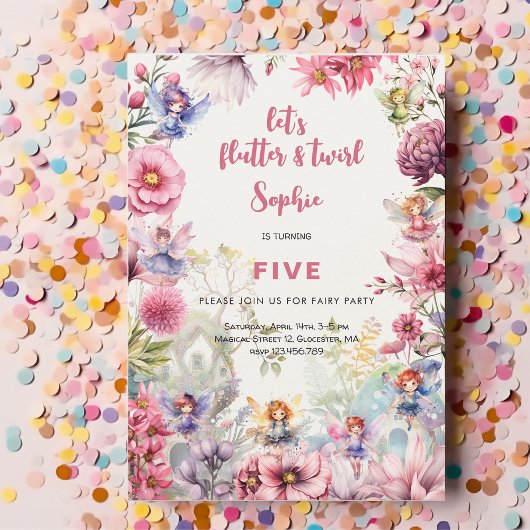 Kinderen van waterverf van feiharde tuinen kaart