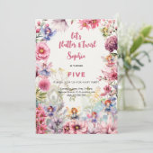 Kinderen van waterverf van feiharde tuinen kaart (Staand voorkant)