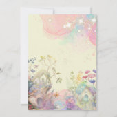 Kinderen van waterverf van feiharde tuinen kaart (Achterkant)