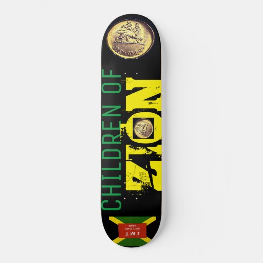 KINDEREN VAN ZION Skateboard (Voorkant)