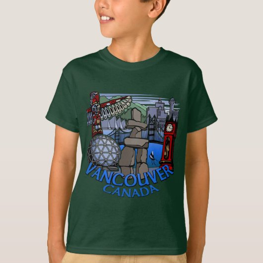 Kinderen Vancouver T-shirt Biologisch Vancouver Sh (Voorkant)