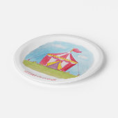 Kinderen Verjaardag Carnaval Waterverf Party Borde Papieren Bordje (Gekanteld)