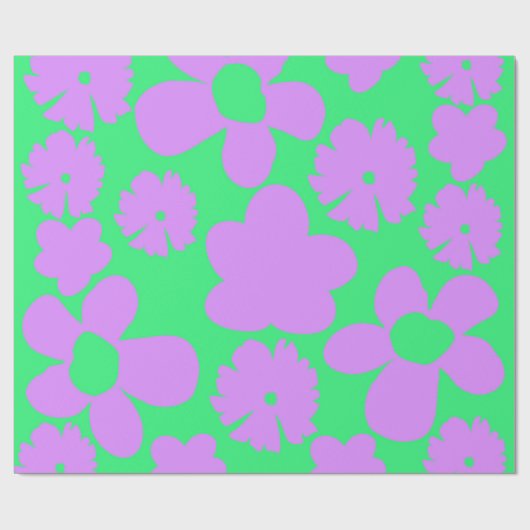 Kinderen Verjaardag Gift Wrap Meisjes Verjaardag G Cadeaupapier (Vlak)