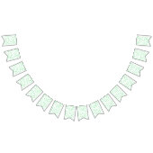 Kinderen Verjaardag - Groene Polkadots Patroon Vlaggetjes (Alle)