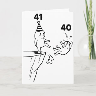 Kinderen Verjaardag Humor 41 Jaar Oud 41ste Feest Kaart