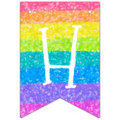 Kinderen Verjaardag Regenboog Feest Banner (Tweede vlag)