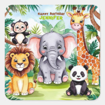 Kinderen Verjaardagsfeest Leuke Dieren Safari Oerw