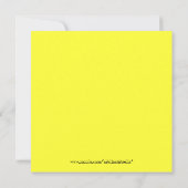 Kinderen verjaardagsfeest Uitnodiging 050: Fun Tra (Achterkant)