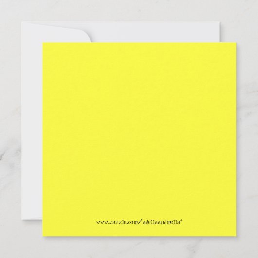 Kinderen verjaardagsfeest Uitnodiging 050: Fun Tra (Achterkant)